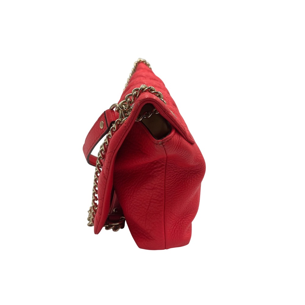 Kate Spade Emerson Place Rita Red Quilted Leather Shoulder Bag Turnlock 1ZCR9X - Picture 3 of 8